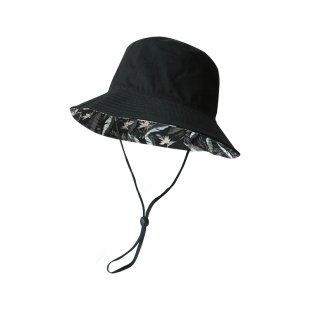 大头大脸双面渔夫帽男士加大码65cm大头围遮阳盆帽四季太阳帽子女