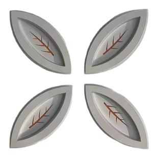 蜂窝大板三色变光叶子灯石膏板专用灯嵌入式新款四叶草led灯