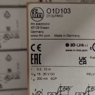 议价IFM O1D100 O1D103 O1D105 O1D106 全新原装正品易福门