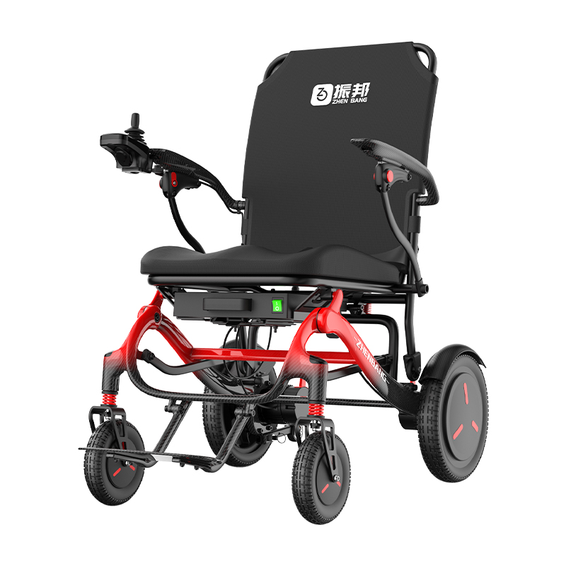 振邦碳纤维电动轮椅智能全自动老人专用可折叠轻便小型四轮代步车