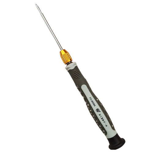 日本福冈2mm精密螺丝刀两用小改锥一字十字强磁超硬细螺丝批起子