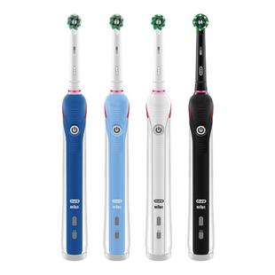博朗oralb欧乐b电动牙刷p4000/600plus情侣声波旋转充电软毛牙刷