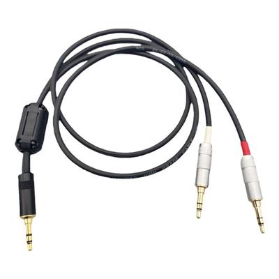 3.5mm立体声串联转左右声道蓝牙小音箱3.5一分二公对公AUX音频线