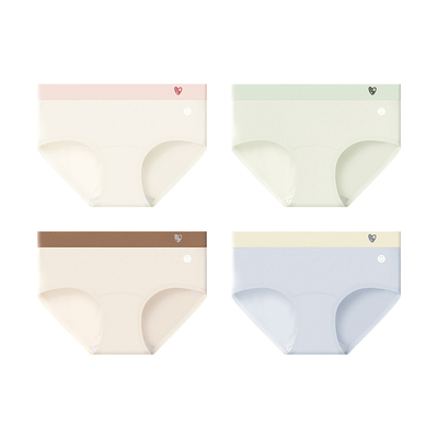 有内女士内裤女纯棉抗菌100%全棉裆a类棉2025新款女生加长裆短裤