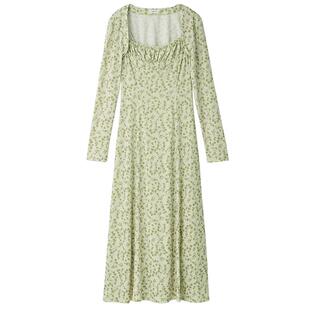 FRAY I.D2025春夏新品优雅时尚碎花开衫连衣裙两件套FWFO251013