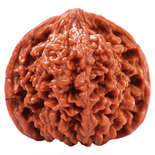 山中玉核桃文玩小尺寸野生白狮子头四座楼苹果园官帽真女士手盘玩