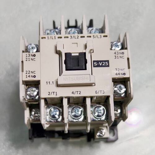 议价正品三菱S-V25 V32 V40 AC110VAC220VAC440V接触器现货质保1
