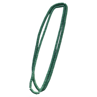 高瓷优化绿松石隔片2*6/3*8mm中孔薄圆片垫片DIY饰品60厘米长度