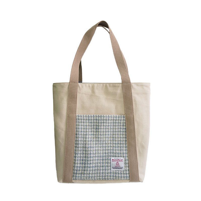 harristweed粗花呢单肩帆布包