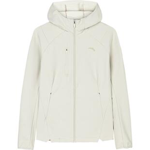 安踏火壳抓绒衣加绒运动外套男女春夏季运动连帽夹克梭织长袖上衣