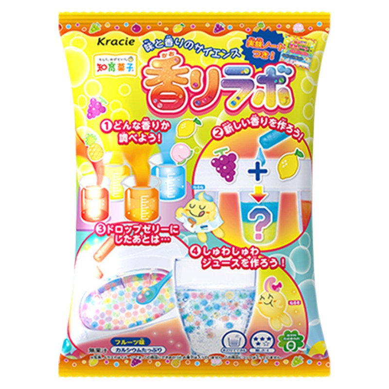 日本食玩嘉娜宝香味实验室自制diy手工食完可以吃的曰本玩具