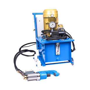 液压铆钉机风管角铁法兰风阀打孔单头双头电动全自动不锈钢铆接机