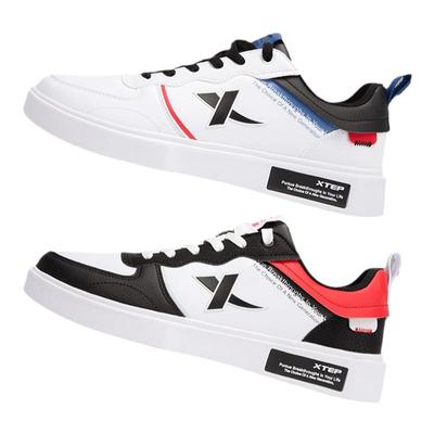 特步板鞋男新款休闲运动鞋