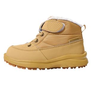 MOONSTAR月星冬季新品加绒棉鞋3-12岁男女童高帮加厚保暖户外棉鞋