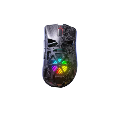 狼蛛SC620无线鼠标三模蓝牙轻量化RGB镂空电竞游戏办公滑鼠笔记本