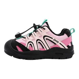 jeep冬季加绒二棉鞋男女童保暖冬鞋小童宝宝软底防滑儿童运动鞋子