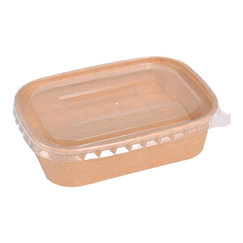 露营甜品打包盒春游一次性牛皮纸
