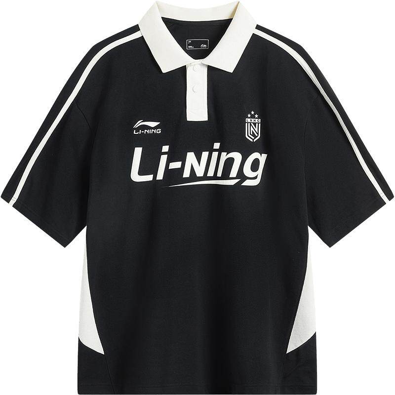 李宁情侣POLO衫美式足球T