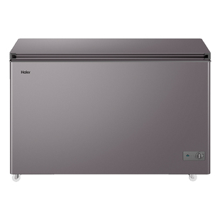 【新款】海尔368L大容量节能家用商用深冷冰柜冷藏冰箱减霜冷柜