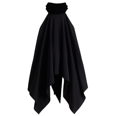 HM2025秋季新款女装围巾领挂脖上衣1319911