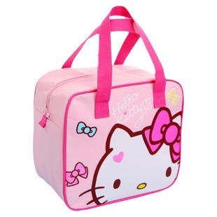 儿童保温饭盒袋可爱KT猫学生手提带饭袋卡通可爱女生轻便少女心