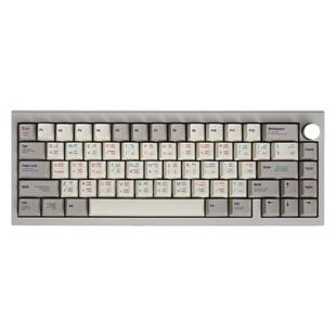 复古程序员143键机械键盘键帽PBT热升华客制化樱桃原厂高度适配61