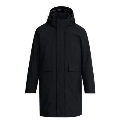 【90鹅绒】SCOFIELD男士24年冬季新款休闲连帽中长款保暖羽绒服