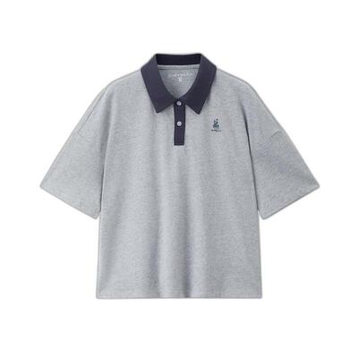 佐丹奴撞色短袖刺绣POLO