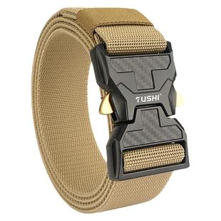 2022新款快速反应尼龙帆布编织腰带男士作训户外眼镜蛇战术内腰封