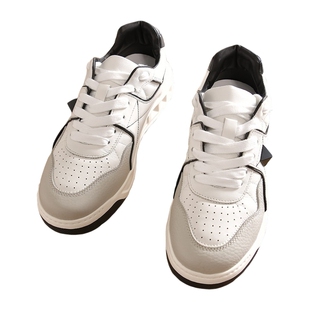 【轻奢！意式高端！头层小牛皮】冬季男士系带运动休闲鞋小白鞋潮