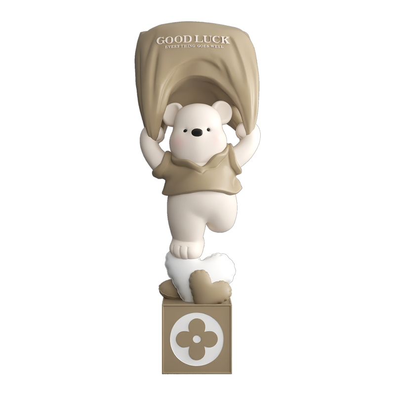 创意暴力熊大型客厅落地摆件电视柜沙发旁轻奢装饰品新家乔迁礼物