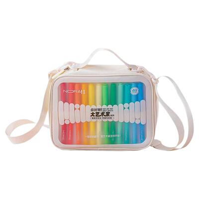 诺雅直液式软头丙烯马克笔高颜值