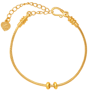 万能可穿黄金手链半成品手工diy配件项链手饰转运珠配饰编绳手绳