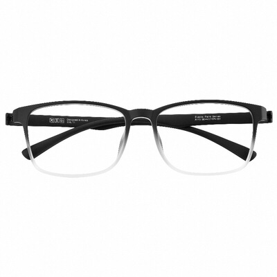 男士大脸超轻160mm无螺丝眼镜