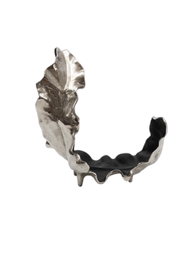 侘寂风印度进口抽象树叶果盘