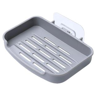 内衣皂盒浴室免打孔沥水肥皂盒吸盘墙壁挂大号香皂架卫生间置物