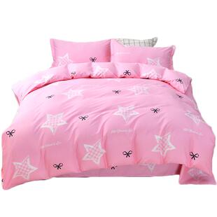 100%纯棉被套单件全棉被单被罩180x220单双人200x230cm学生加厚款