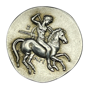 复古欧美硬币打孔项链希腊神话银币海神波塞冬之子海豚小众冷淡风