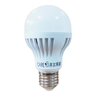 CARE开尔照明LED声光控灯泡E27螺口5W物业楼道走廊用超亮节能灯