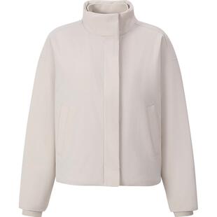 【本来明星同款】女士户外宽松立领暖绒棉服外套25冬款BNM150046