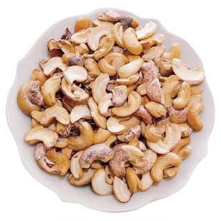 新货熟腰果碎仁散装500g罐装越南腰果片烘培糕点月饼原料坚果零食