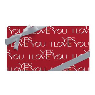ISUKA一树家|绝对爱你情人节红色礼物包装纸大尺寸新年情侣结婚生日伴手礼盒礼品纸高级感花束diy丝带装饰纸