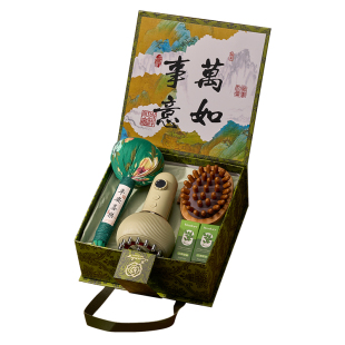 端午节礼物送老师中医养生艾草锤按摩梳伴手礼实用小礼品粽子礼盒