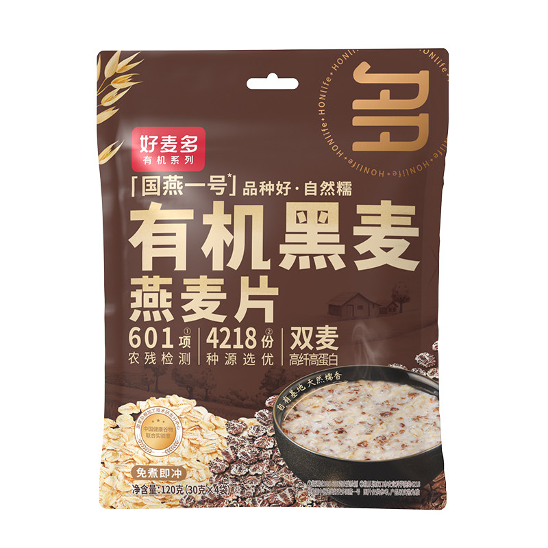 好麦多有机麦片尝鲜多口味120g