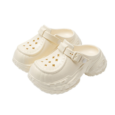 增高包头凉鞋厚底6CM不臭脚时尚