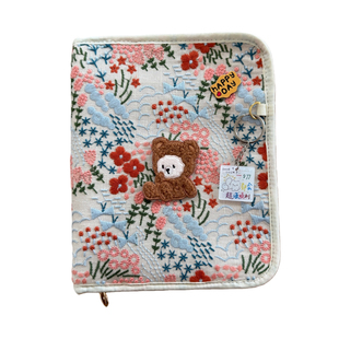 可爱孕检报告单收纳册a4a5便携孕妇b超单子产检包孕妈拉链档案册