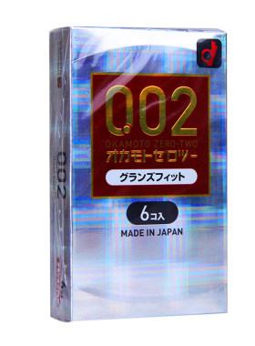 冈本超薄0.02避孕安全套套6只
