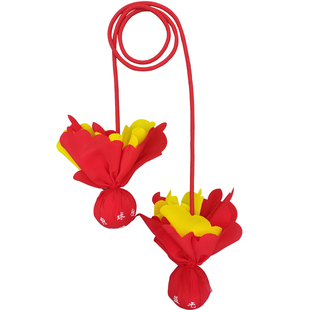 流星球健身球双球胜蓝中老年人鲲鹏展翅水火甩甩球学生广场舞表演