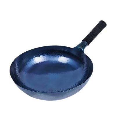 章丘铁锅无涂层不粘手工铁锅正品