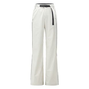 蕉内凉皮504Cool Pro女士速干机能喇叭裤白色休闲裤子26春夏新款